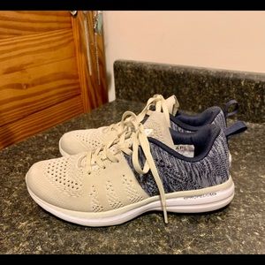Women’s APL athletic shoes.